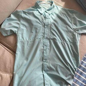 Under Armour Fishing Short Sleeve Button Up Shirt